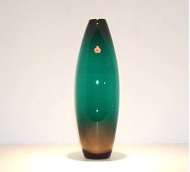 Holmegaard Large Teal Vase